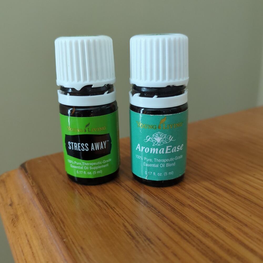 Young Living Essential Oil Blend AromaEase and Stress Away 5ML used
